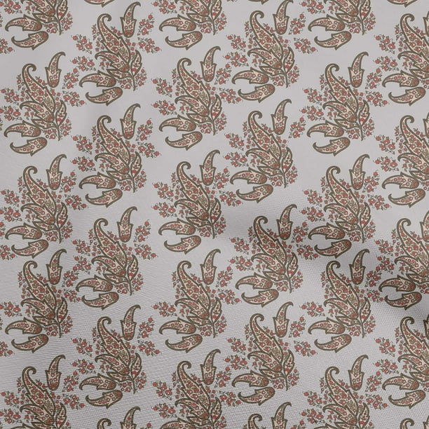 Paisley jersey fabric best sale