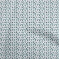 thumbnail image 1 of oneOone Cotton Jersey Grayish Blue Fabric Asian Floral Sewing Fabric By The Yard Printed Diy Clothing Sewing Supplies 58 Inch Wide, 1 of 4
