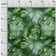thumbnail image 1 of oneOone Cotton Jersey Green Fabric Neem Leaves Craft Projects Decor Fabric Printed By The Yard 58 Inch Wide, 1 of 4