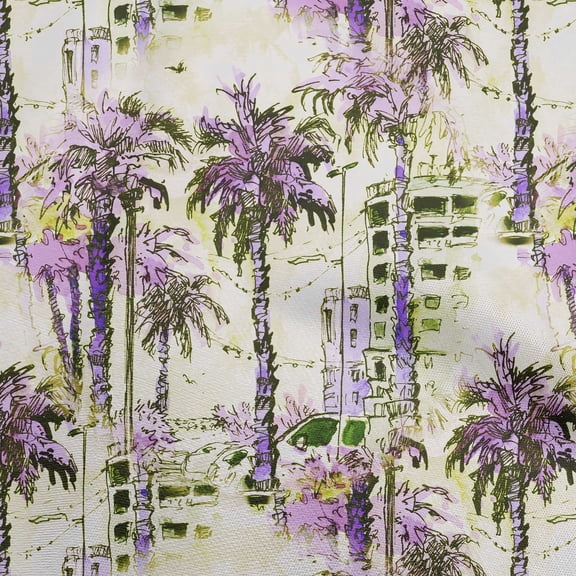 oneOone Cotton Jersey Greenish Beige Fabric Tree Craft Projects Decor Fabric Printed By The Yard 58 Inch Wide