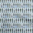 thumbnail image 1 of oneOone Cotton Jersey Light Blue Fabric Human Sewing Material Print Fabric By The Yard 58 Inch Wide, 1 of 4