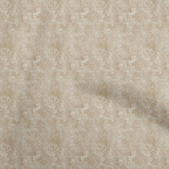 oneOone Cotton Jersey Light Brown Fabric Texture Sewing Craft Projects Fabric Prints By Yard 58 Inch Wide
