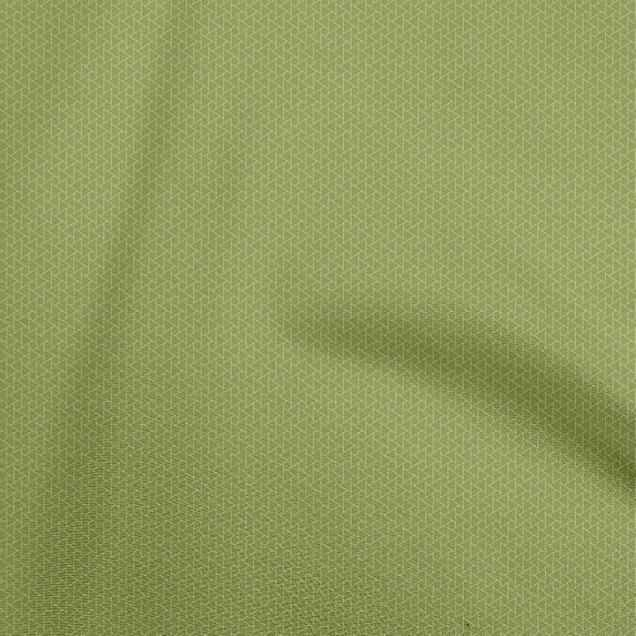 oneOone Cotton Jersey Light Green Fabric Asian Japanese Sashiko Quilting Supplies Print Sewing Fabric By The Yard 58 Inch Wide