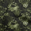 thumbnail image 1 of oneOone Cotton Jersey Light Green Fabric Damask Craft Projects Decor Fabric Printed By The Yard 58 Inch Wide, 1 of 4