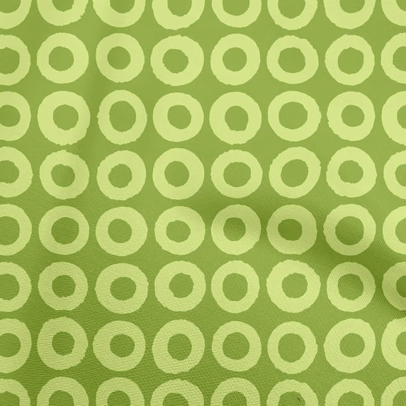 oneOone Cotton Jersey Light Green Fabric Geometric Diy Clothing Quilting Fabric Print Fabric By Yard 58 Inch Wide