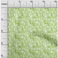 thumbnail image 1 of oneOone Cotton Jersey Light Green Fabric Texture & Triangle Geometric Quilting Supplies Print Sewing Fabric By The Yard 58 Inch Wide, 1 of 4