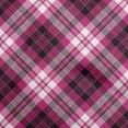 thumbnail image 1 of oneOone Cotton Jersey Magenta Fabric Tartan Sewing Material Print Fabric By The Yard 58 Inch Wide, 1 of 4