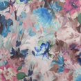 thumbnail image 1 of oneOone Cotton Jersey Medium Blue Fabric Abstract Floral Quilting Supplies Print Sewing Fabric By The Yard 58 Inch Wide, 1 of 4
