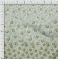 thumbnail image 1 of oneOone Cotton Jersey Olive Green Fabric Leaves & Flower Panel Fabric For Sewing Printed Craft Fabric By The Yard 58 Inch Wide, 1 of 3