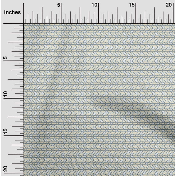 oneOone Cotton Jersey Pale Yellow Fabric Herringbone Geometric Sewing Fabric By The Yard Printed Diy Clothing Sewing Supplies 58 Inch Wide