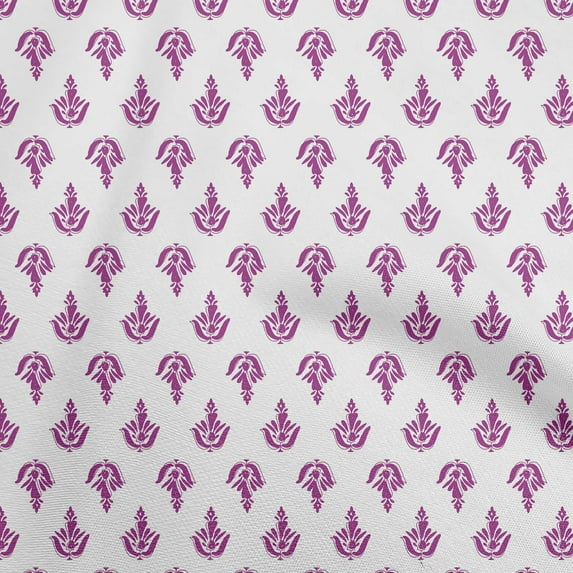 oneOone Cotton Jersey Purple Fabric Block Quilting Supplies Print Sewing Fabric By The Yard 58 Inch Wide-MY