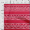 thumbnail image 1 of oneOone Cotton Jersey Red Fabric Floral Bandhani Sewing Material Print Fabric By The Yard 58 Inch Wide, 1 of 4