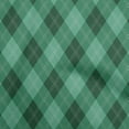 thumbnail image 1 of oneOone Cotton Jersey Sea Green Fabric Check Sewing Material Print Fabric By The Yard 58 Inch Wide, 1 of 4