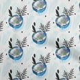 thumbnail image 1 of oneOone Cotton Jersey Teal Blue Fabric Tropical Dress Material Fabric Print Fabric By The Yard 58 Inch Wide-JG, 1 of 6