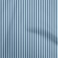 thumbnail image 1 of oneOone Cotton Poplin Aqua Blue Fabric Stripes Craft Projects Decor Fabric Printed By The Yard 56 Inch Wide, 1 of 1