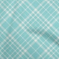 thumbnail image 1 of oneOone Cotton Poplin Baby Blue Fabric Check Diy Clothing Quilting Fabric Print Fabric By Yard 42 Inch Wide, 1 of 4