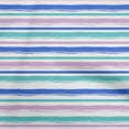 thumbnail image 1 of oneOone Cotton Poplin Dark Blue Fabric Stripes Diy Clothing Quilting Fabric Print Fabric By Yard 56 Inch Wide, 1 of 4