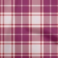 thumbnail image 1 of oneOone Cotton Poplin Dark Magenta Fabric Check Plaid Diy Clothing Quilting Fabric Print Fabric By Yard 56 Inch Wide, 1 of 4