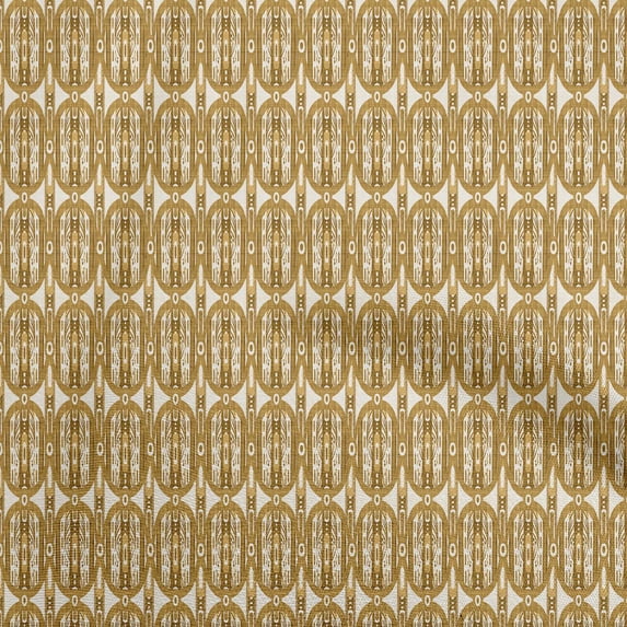 oneOone Cotton Poplin Dark Olive Green Fabric Geometric Sewing Craft Projects Fabric Prints By Yard 56 Inch Wide