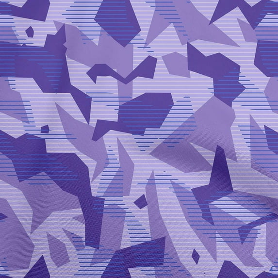 oneOone Cotton Poplin Dark Purple Fabric Abstract Dress Material Fabric Print Fabric By The Yard 56 Inch Wide