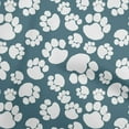 thumbnail image 1 of oneOone Cotton Poplin Dark Teal Green Fabric Dog Sewing Material Print Fabric By The Yard 42 Inch Wide, 1 of 4