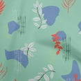 thumbnail image 1 of oneOone Cotton Poplin Dusty Teal Green Fabric Abstracts Diy Clothing Quilting Fabric Print Fabric By Yard 42 Inch Wide, 1 of 1