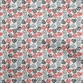 thumbnail image 1 of oneOone Cotton Poplin Dusty Teal Green Fabric Poker Card Sewing Material Print Fabric By The Yard 42 Inch Wide, 1 of 5