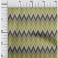 thumbnail image 1 of oneOone Cotton Poplin Fabric Chevron Ikat Printed Craft Fabric BTY 56 Inch Wide, 1 of 4