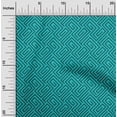 thumbnail image 1 of oneOone Cotton Poplin Fabric Greek Key Geometric Print Fabric BTY 56 Inches, 1 of 4