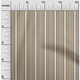 thumbnail image 1 of oneOone Cotton Poplin Fabric Multicolor Stripe Print Fabric By The Yard 56 Inch Wide, 1 of 4