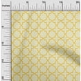 thumbnail image 1 of oneOone Cotton Poplin Fabric Quatrefoil Block Decor Fabric Printed BTY 42 Inch Wide, 1 of 4