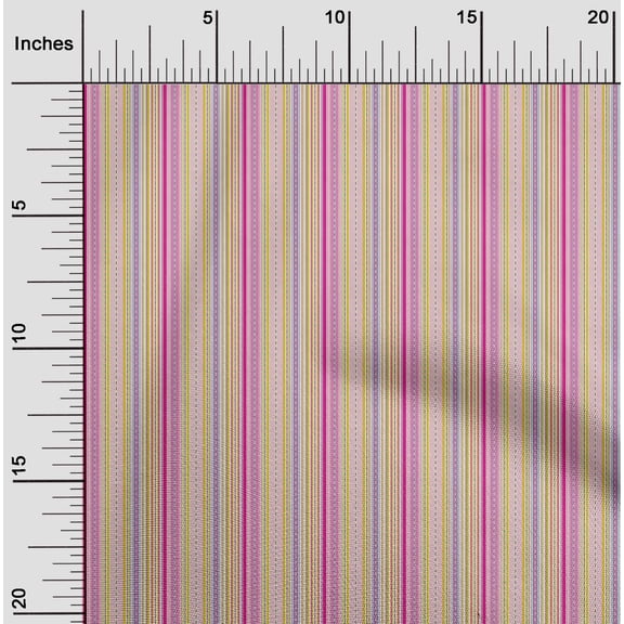 oneOone Organic Cotton Poplin Twill Fabric Texture Stripe Print Fabric BTY 42 Inch Wide