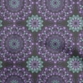 thumbnail image 1 of oneOone Cotton Poplin Gray Fabric Mandala Dress Material Fabric Print Fabric By The Yard 56 Inch Wide, 1 of 4