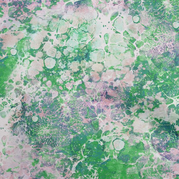 oneOone Cotton Poplin Green Fabric Watercolor Sewing Fabric By The Yard Printed Diy Clothing Sewing Supplies 42 Inch Wide-Z5