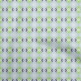 thumbnail image 1 of oneOone Cotton Poplin Light Blue Fabric Asian Leaf Block Fabric For Sewing Printed Craft Fabric By The Yard 56 Inch Wide, 1 of 4