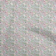 thumbnail image 1 of oneOone Cotton Poplin Light Blue Fabric Watercolor Floral Diy Clothing Quilting Fabric Print Fabric By Yard 42 Inch Wide, 1 of 5