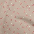 thumbnail image 1 of oneOone Cotton Poplin Light Brown Fabric Christmas Quilting Supplies Print Sewing Fabric By The Yard 56 Inch Wide, 1 of 4