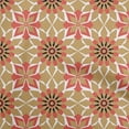 thumbnail image 1 of oneOone Cotton Poplin Light Brown Fabric Geometric Sewing Craft Projects Fabric Prints By Yard 42 Inch Wide, 1 of 4