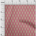 thumbnail image 1 of oneOone Cotton Poplin Light Green Fabric Argyle Check Sewing Fabric By The Yard Printed Diy Clothing Sewing Supplies 56 Inches Wide, 1 of 4