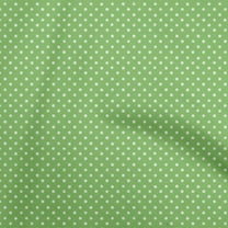 oneOone Cotton Poplin Light Green Fabric Floral Craft Projects Decor Fabric Printed By The Yard 56 Inch Wide