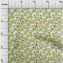 oneOone Cotton Poplin Light Green Fabric Halloween Diy Clothing Quilting Fabric Print Fabric By Yard 42 Inch Wide