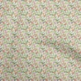 thumbnail image 1 of oneOone Cotton Poplin Light Green Fabric Watercolor Floral Sewing Material Print Fabric By The Yard 42 Inch Wide, 1 of 5