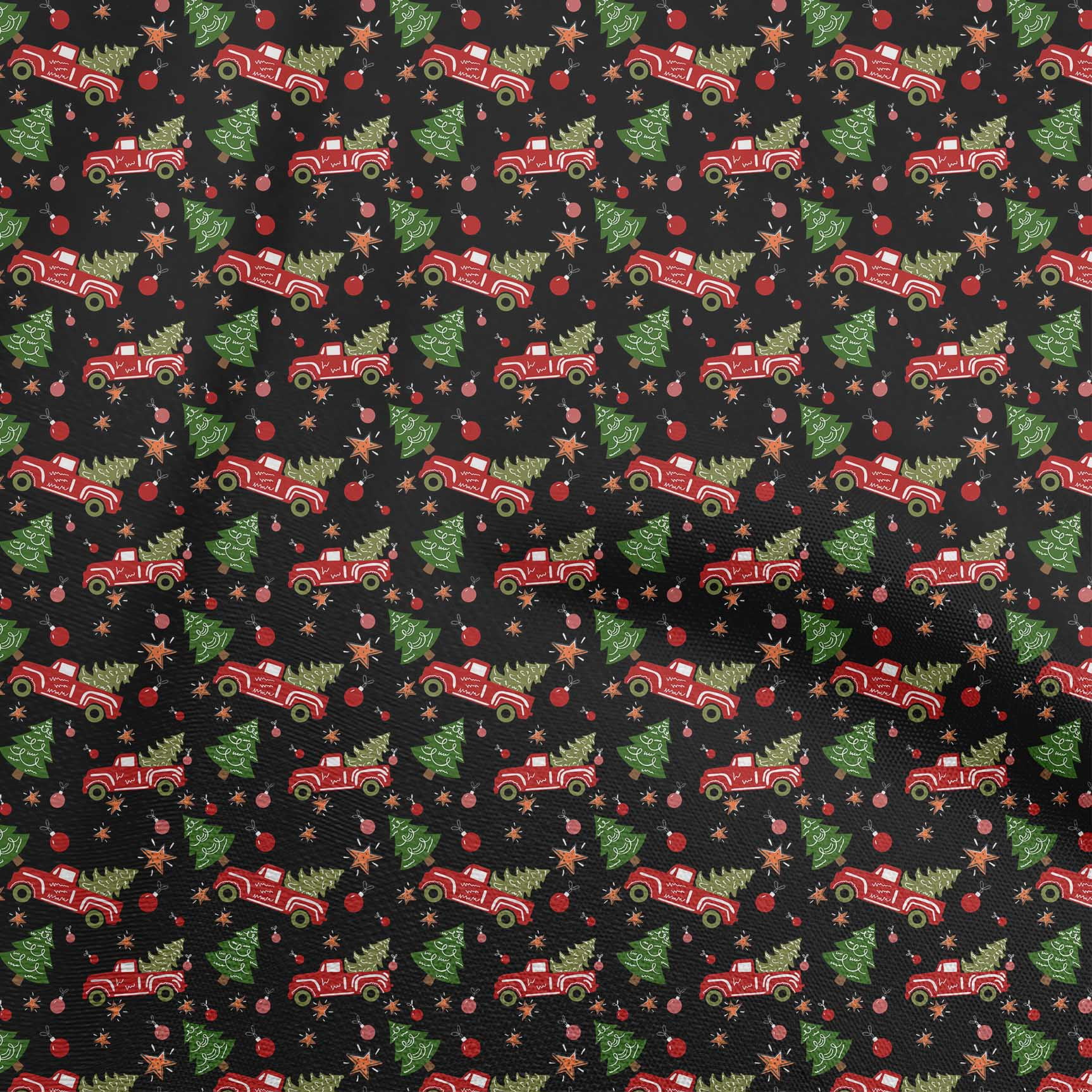 oneOone Cotton Poplin Maroon Fabric Christmas Sewing Fabric By The Yard Printed Diy Clothing Sewing Supplies 42 Inch Wide