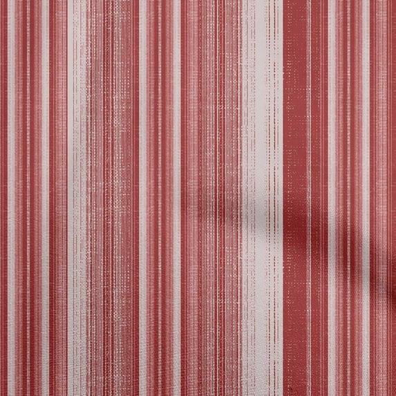 oneOone Cotton Poplin Maroon Fabric Stripe & Sewing Craft Projects Fabric Prints By Yard 42 Inch Wide