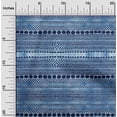 thumbnail image 1 of oneOone Cotton Poplin Medium Blue Fabric Block Sewing Material Print Fabric By The Yard 42 Inch Wide-5C0, 1 of 4