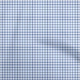 thumbnail image 1 of oneOone Cotton Poplin Medium Blue Fabric Gingham Sewing Fabric By The Yard Printed Diy Clothing Sewing Supplies 42 Inch Wide, 1 of 4