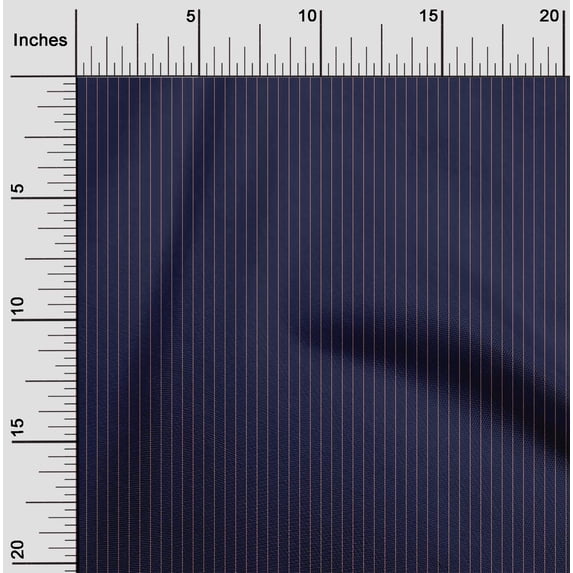 oneOone Cotton Poplin Navy Blue Fabric Pin Stripe Quilting Supplies Print Sewing Fabric By The Yard 56 Inch Wide