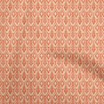 thumbnail image 1 of oneOone Cotton Poplin Orange Fabric African Dress Material Fabric Print Fabric By The Yard 56 Inch Wide, 1 of 5