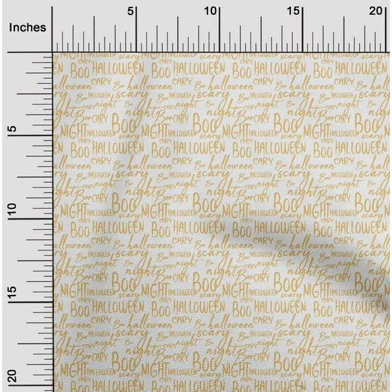 oneOone Cotton Poplin Pale Orange Fabric Halloween Sewing Craft Projects Fabric Prints By Yard 56 Inch Wide
