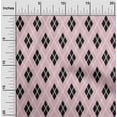thumbnail image 1 of oneOone Cotton Poplin Pastel Pink Fabric Argyle Check Sewing Craft Projects Fabric Prints By Yard 56 Inches Wide, 1 of 4